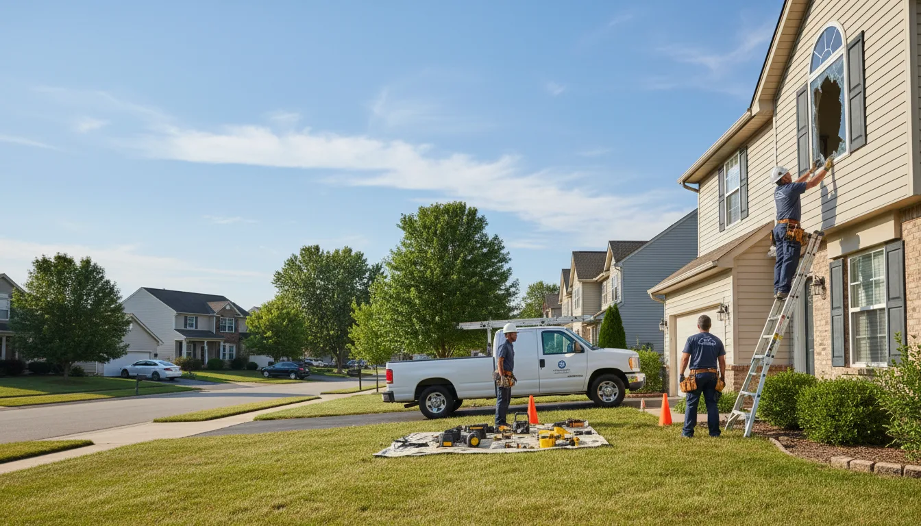 Expert window installer providing residential service in Groesbeck, TX